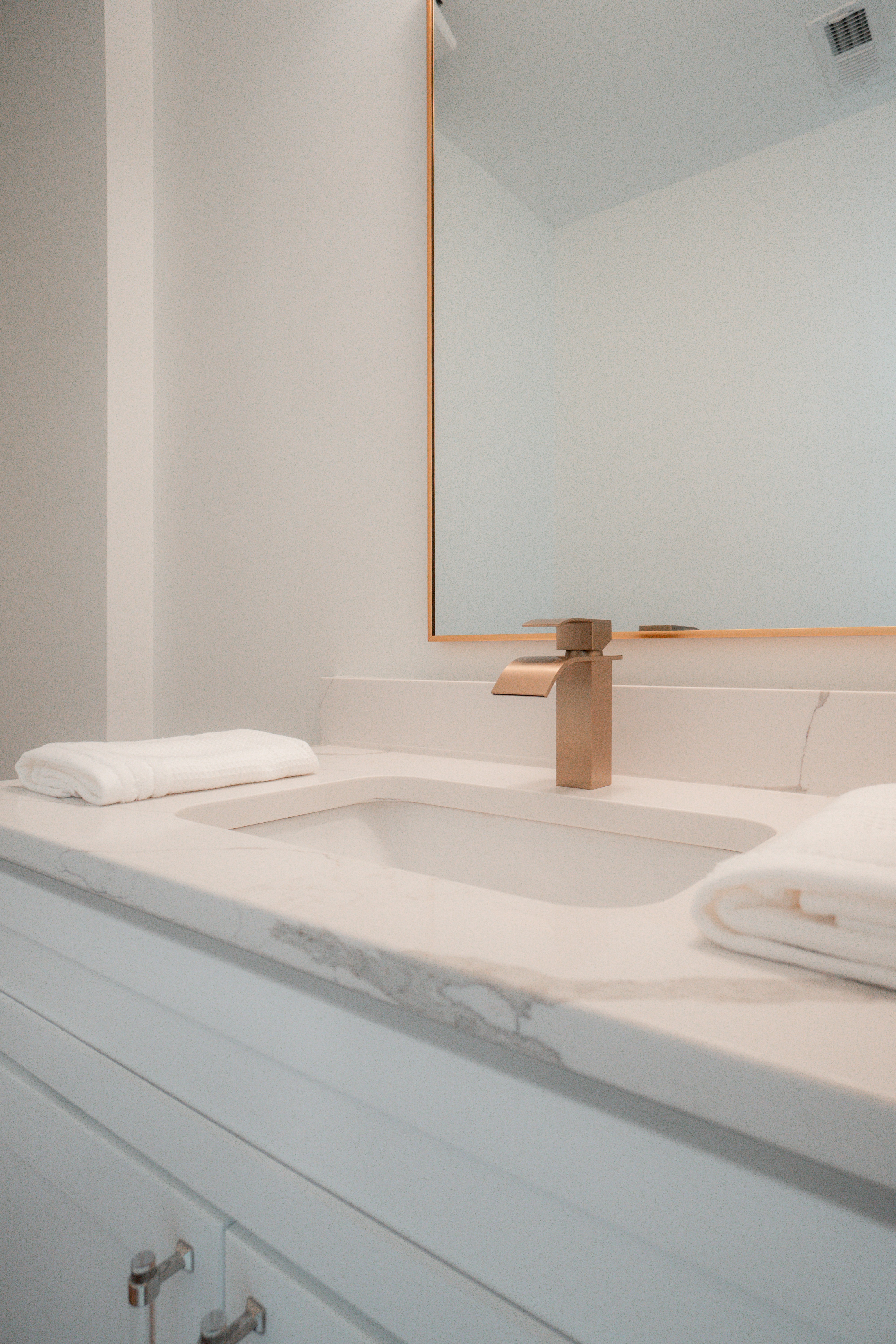 Stone bathroom interior